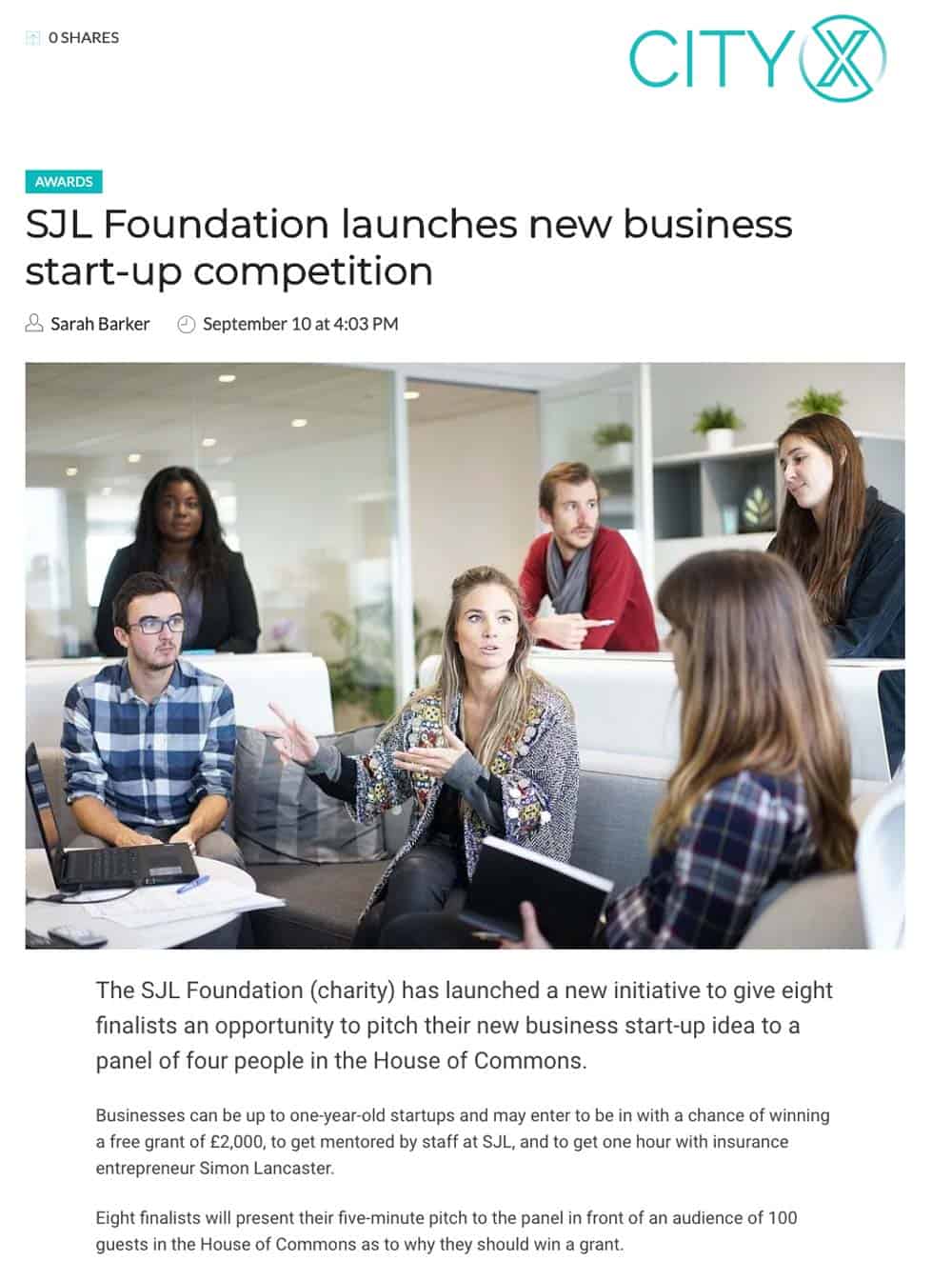 SJL-Foundation-CityX-Start-Up-Business-Competition